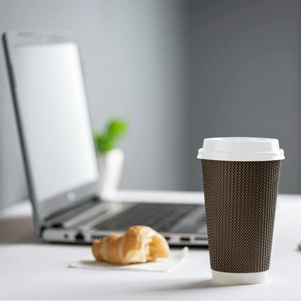 Gusto‎ Disposable Plastic Lids 1000 Count